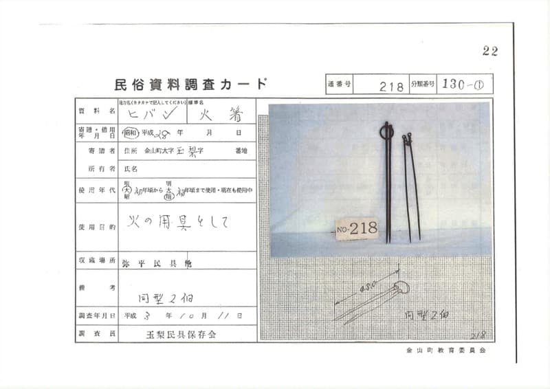 地方名:ヒバシ
