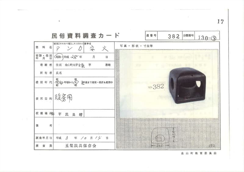 地方名:アンカ