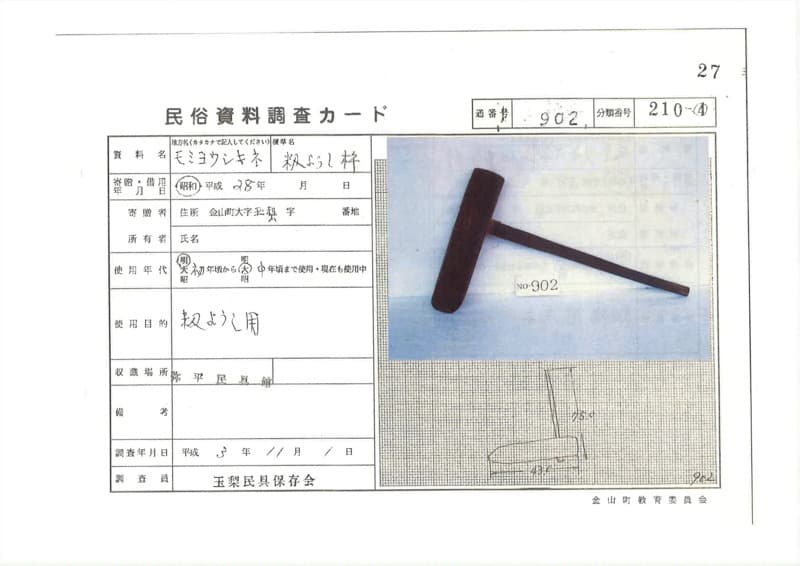 地方名:モミヨウシキネ