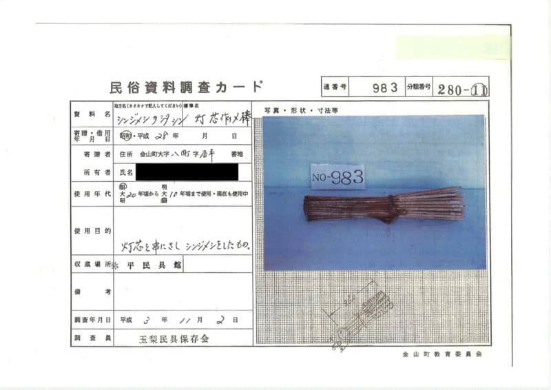 地方名:シンジメシヲシタシン