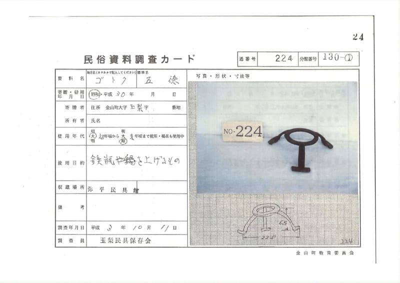 地方名:ゴトク