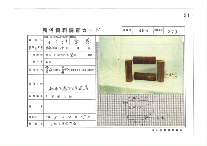 地方名:イトマキ