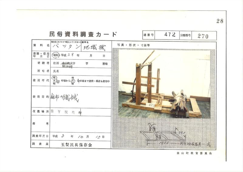 地方名:バッタン