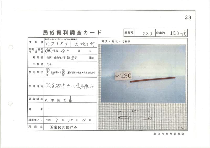 地方名:ヒフキタケ