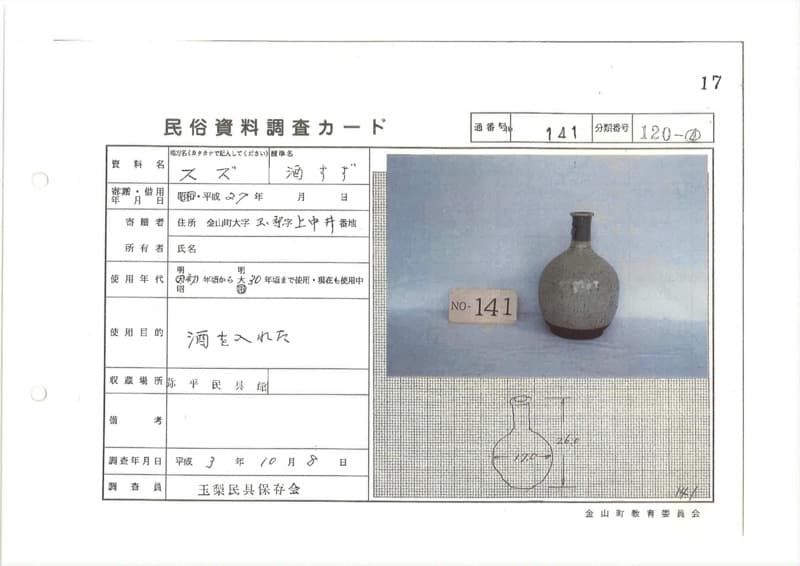 地方名:スズ