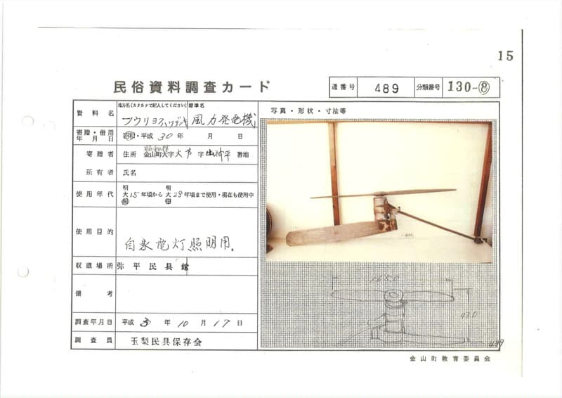 地方名:フウリョクハツデンキ