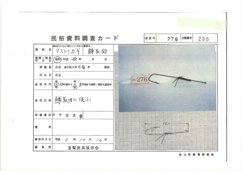 地方名:マストリカギ