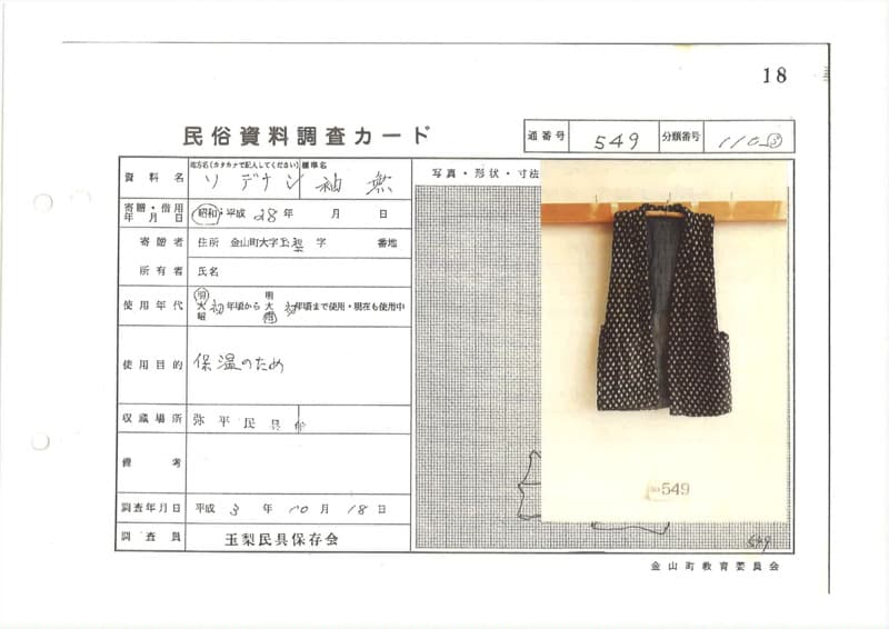地方名:ソデナシ