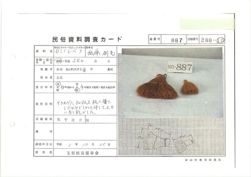 地方名:カミノシバケ