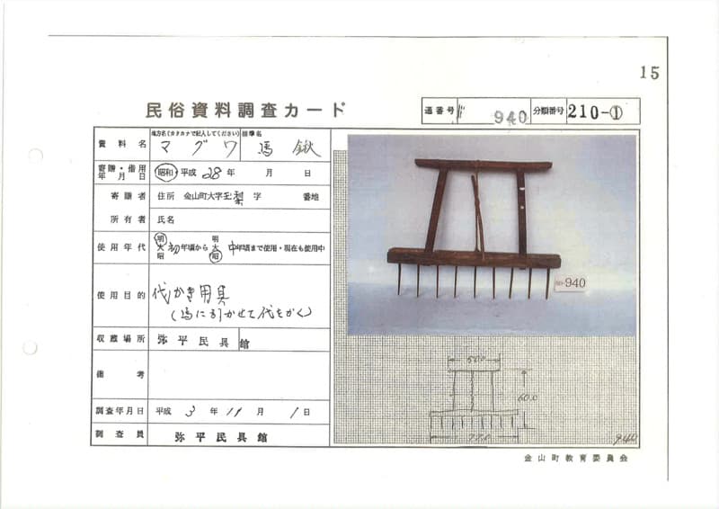 地方名:マグワ