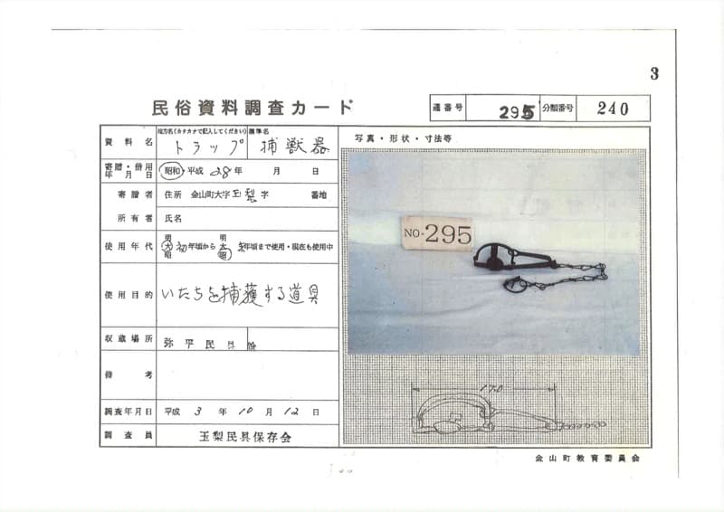 地方名:トラップ