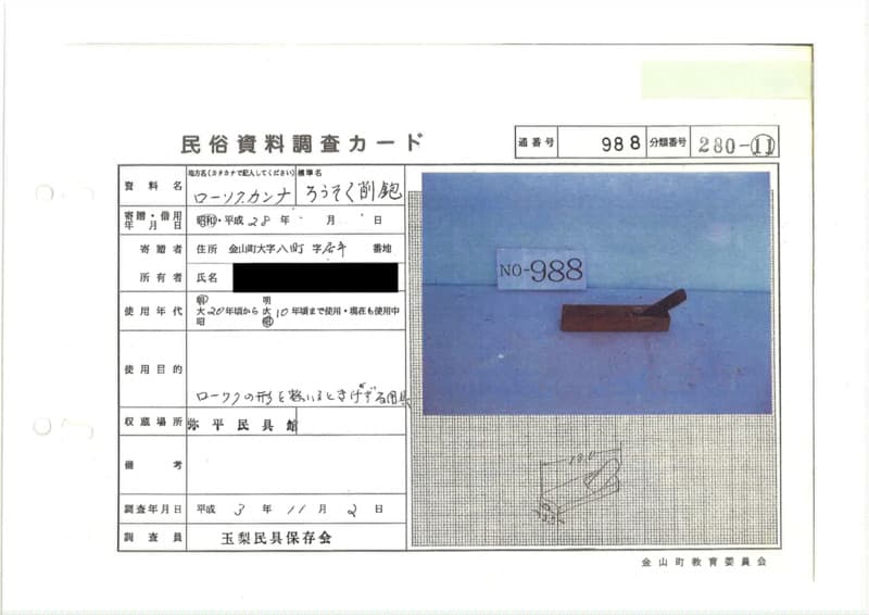 地方名:ローソクカンナ
