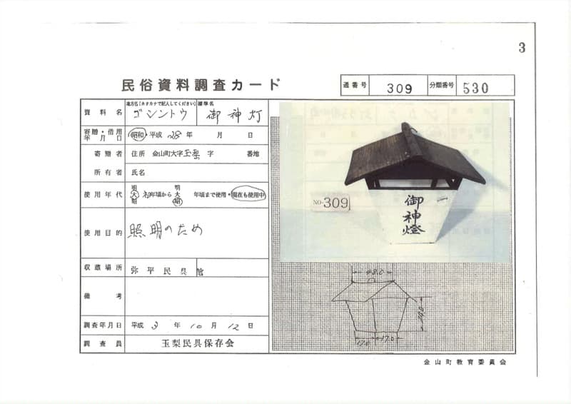 地方名:ゴシントウ