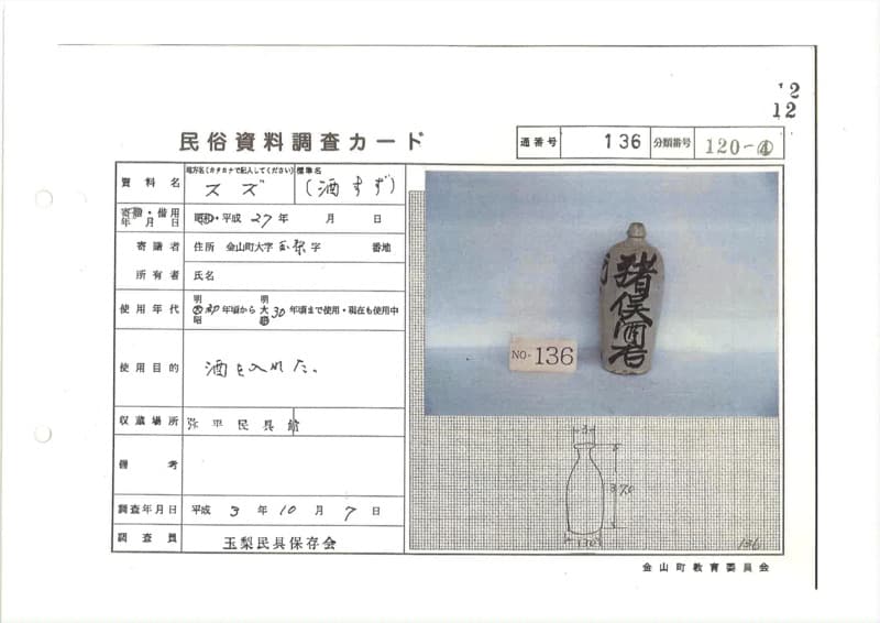 地方名:スズ