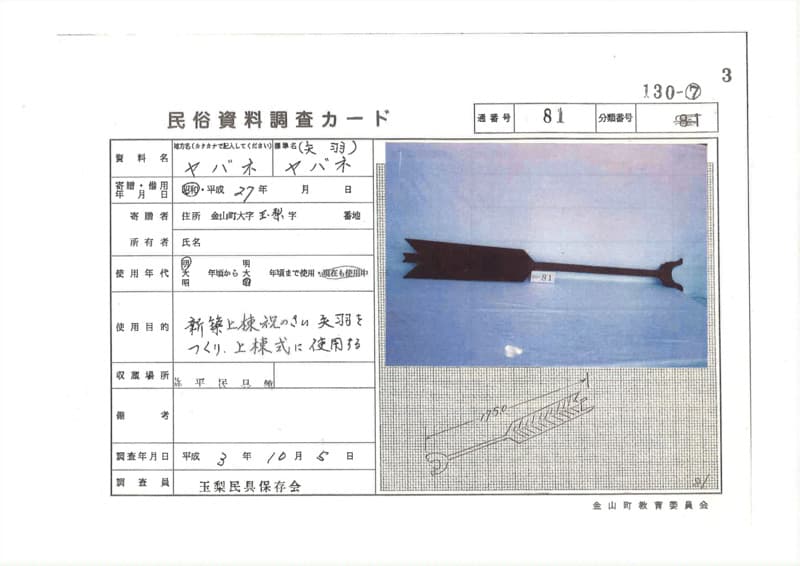 地方名:ヤバネ