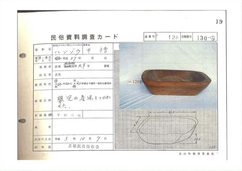 地方名:ハンゾウ