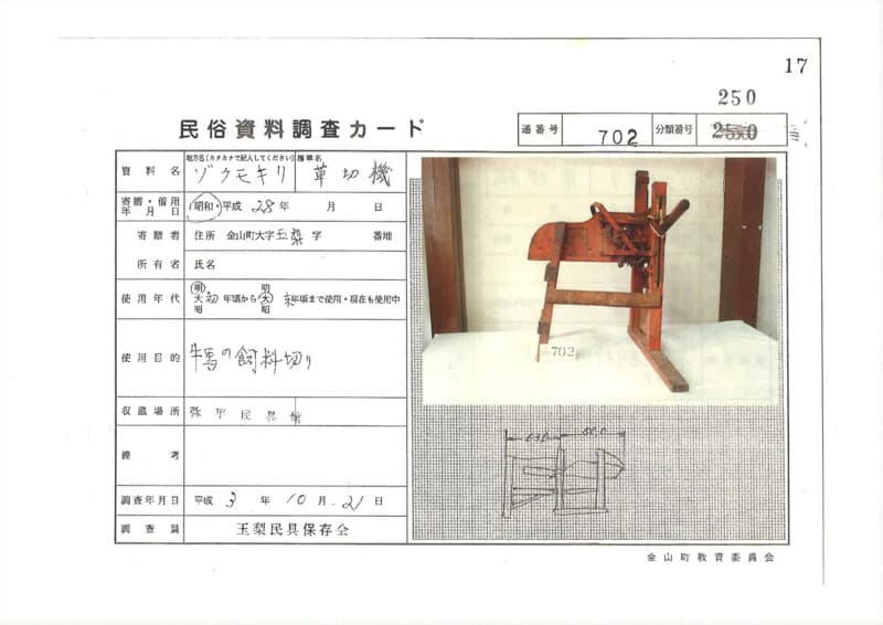 地方名:ゾクモキリ