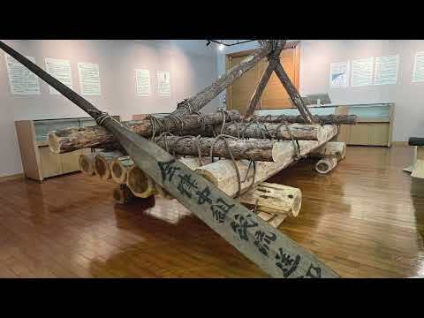 奥会津博物館「奥会津のイカダ流し展」　日本語解説